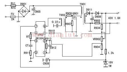 電動車控制器電路圖(二)
